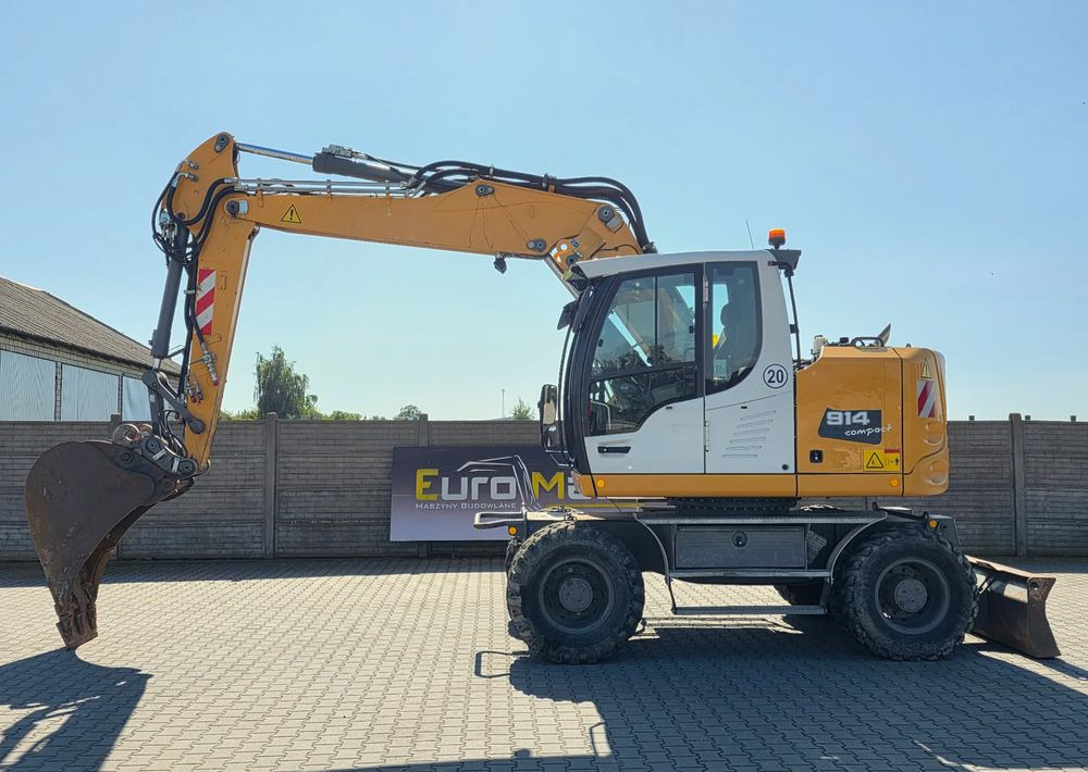 Liebherr A914 COMPACT, 2015 ROK, SW 48 szybkozłącze - Pelle sur pneus: photos 2 Liebherr A914 COMPACT, 2015 ROK, SW 48 szybkozłącze - Pelle sur pneus: photos 2