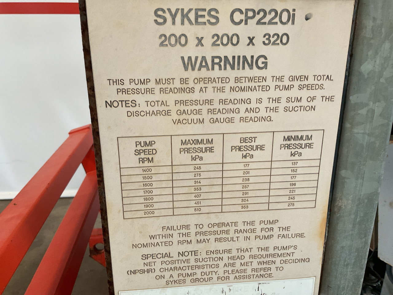 Sykes CP220i water pump, very complete. Perkins powered water pump. - Pompe à eau: photos 5 Sykes CP220i water pump, very complete. Perkins powered water pump. - Pompe à eau: photos 5