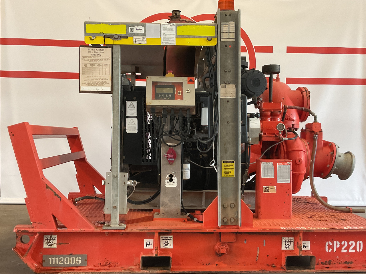 Sykes CP220i water pump, very complete. Perkins powered water pump. - Pompe à eau: photos 1 Sykes CP220i water pump, very complete. Perkins powered water pump. - Pompe à eau: photos 1