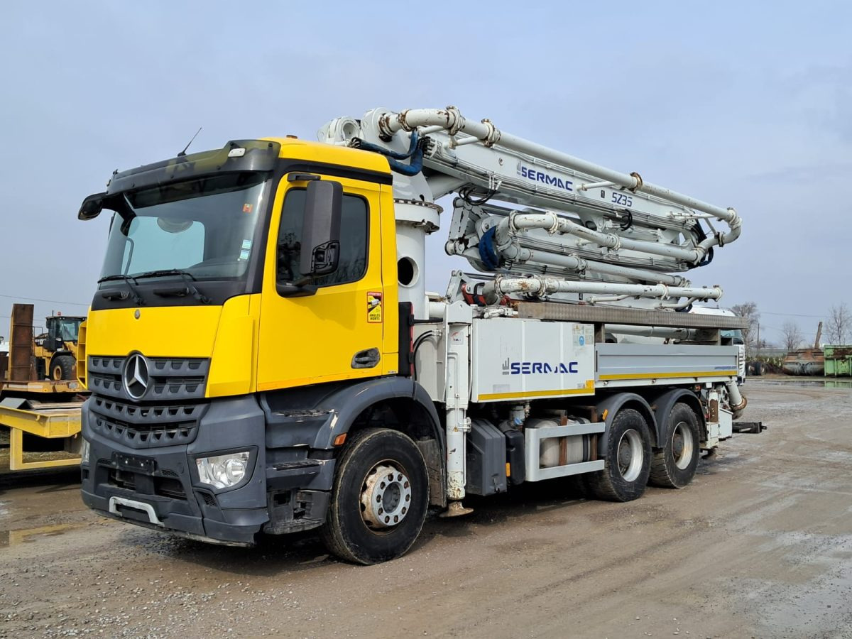 MERCEDES AROCS 2643 SERMAC 5Z33 - Camion pompe: photos 4 MERCEDES AROCS 2643 SERMAC 5Z33 - Camion pompe: photos 4