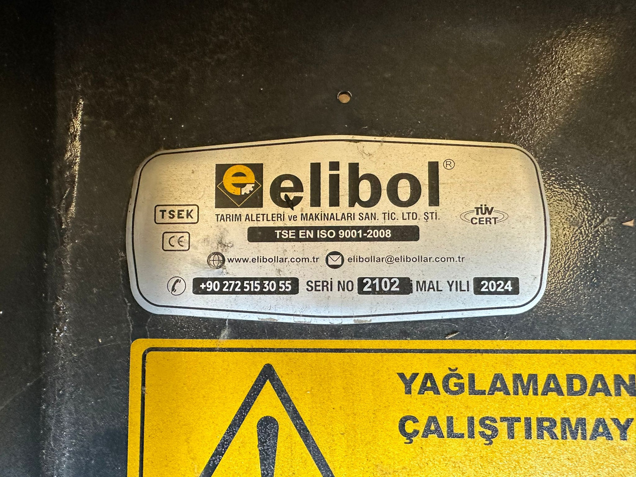 Cueilleur de maïs ELİBOL LF03 / 6-75 6 ROWS FOLDABLE CORN HEADER: photos 7 Cueilleur de maïs ELİBOL LF03 / 6-75 6 ROWS FOLDABLE CORN HEADER: photos 7