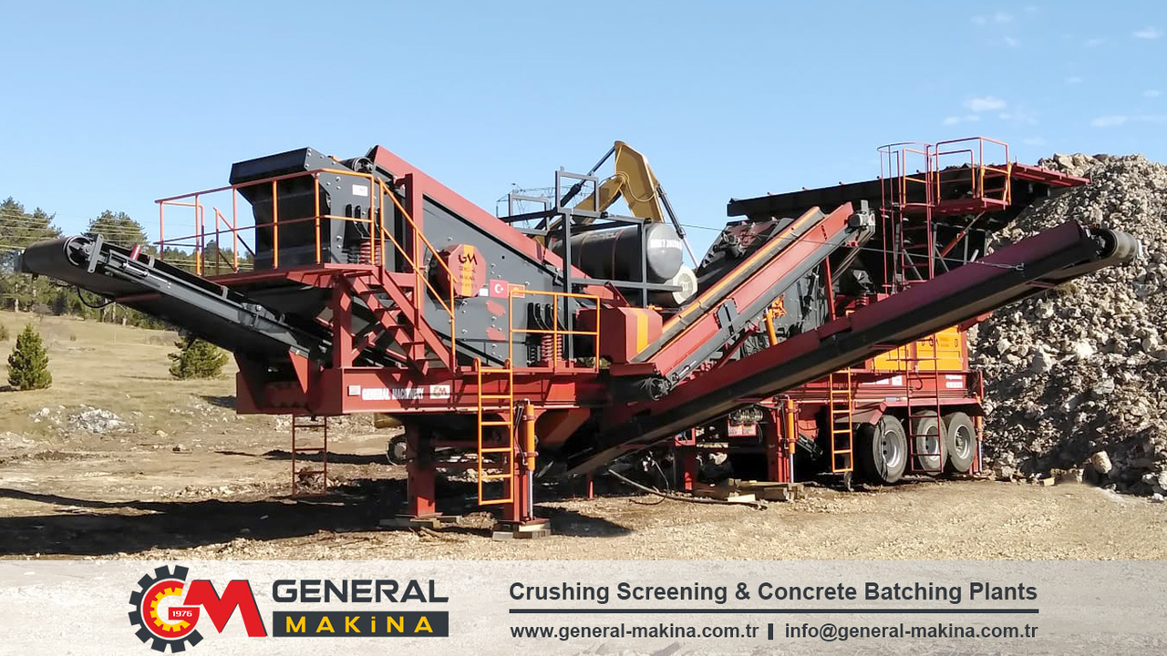 Concasseur mobile neuf GENERAL MAKİNA Mobile Crushers For Sale: photos 11