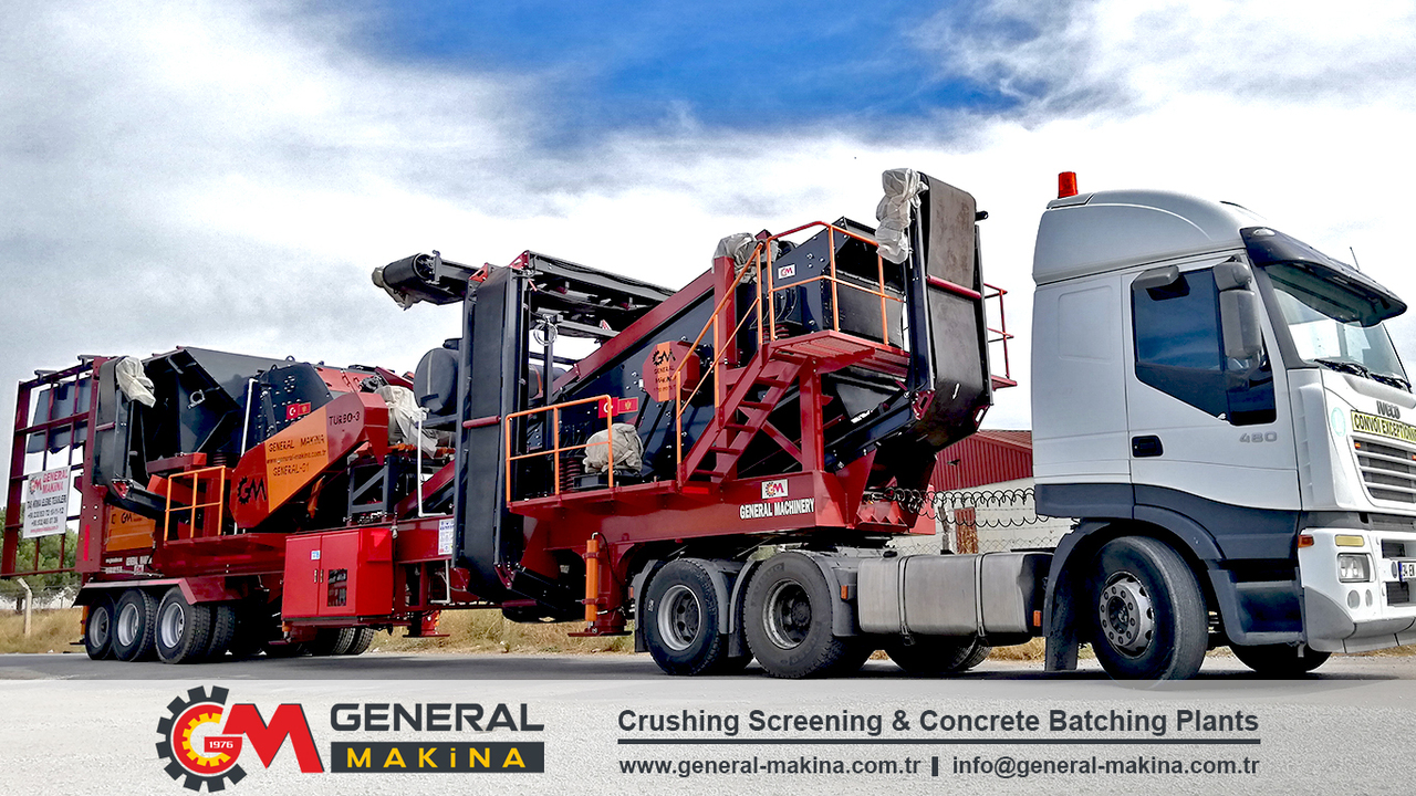 Concasseur mobile neuf GENERAL MAKİNA Mobile Crushers For Sale: photos 8