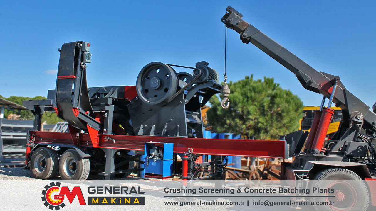 GENERAL MAKİNA Semi Mobile Crushing Plant - Concasseur à mâchoires: photos 4 GENERAL MAKİNA Semi Mobile Crushing Plant - Concasseur à mâchoires: photos 4
