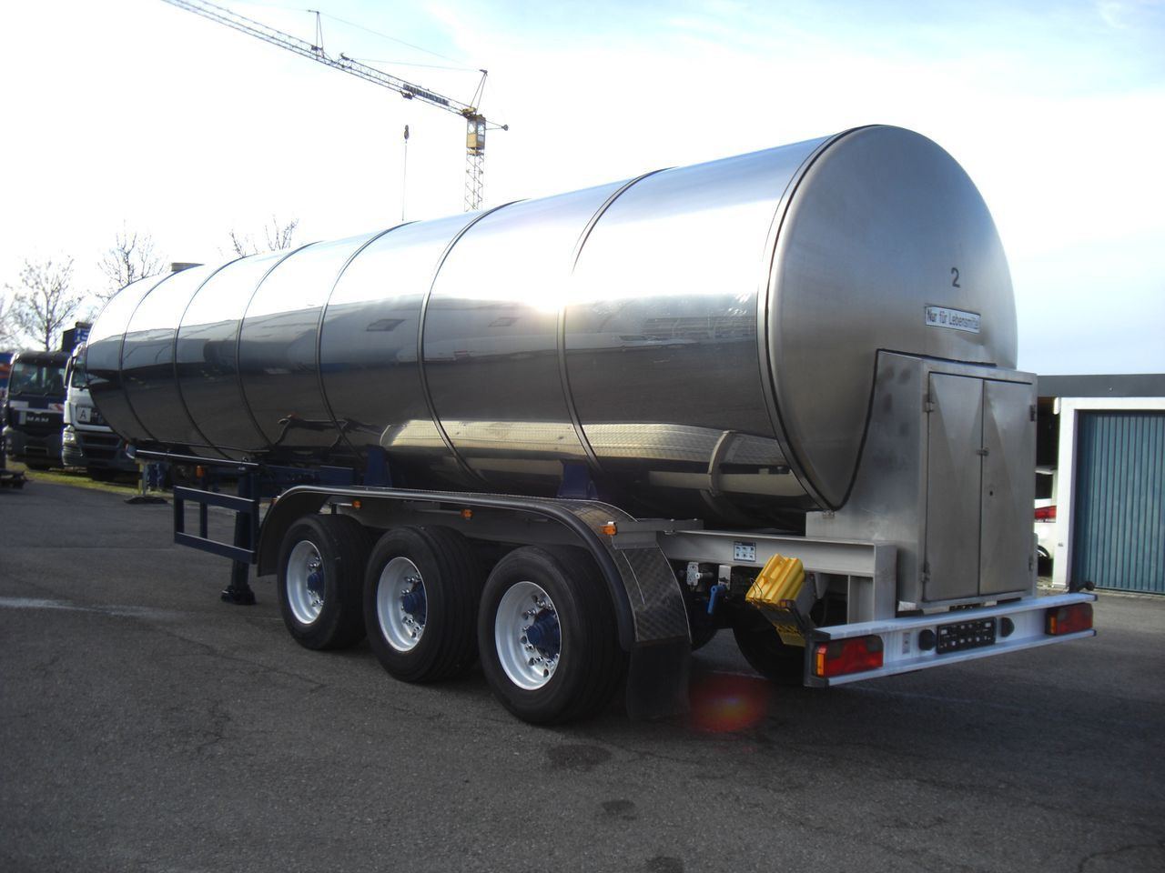 Wangen/Magyar SRP3MEB /BIERTANK Wangen/Magyar SRP3MEB /BIERTANK - Semi-remorque citerne: photos 4 Wangen/Magyar SRP3MEB /BIERTANK Wangen/Magyar SRP3MEB /BIERTANK - Semi-remorque citerne: photos 4