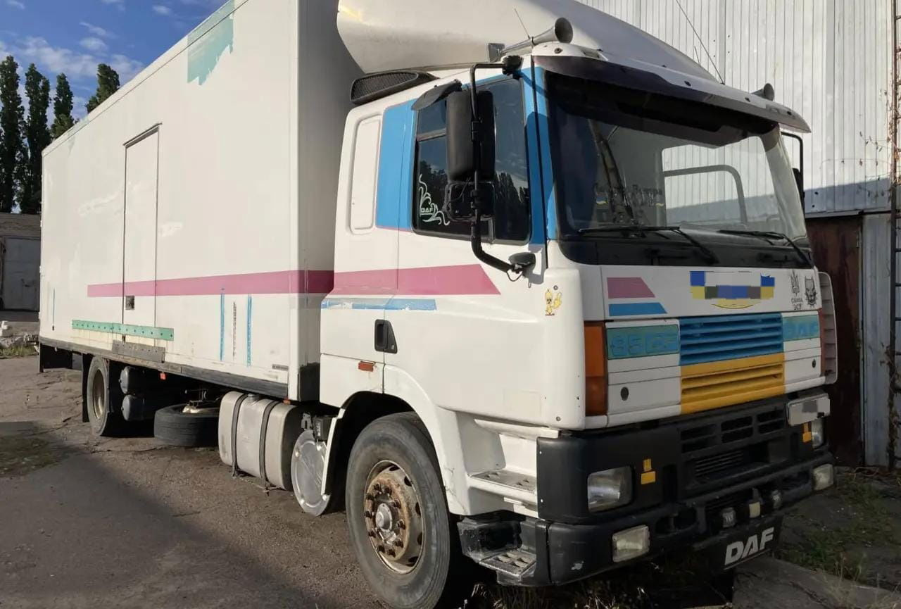 DAF CF 85 Container body - Camion porte-conteneur/ Caisse mobile: photos 3 DAF CF 85 Container body - Camion porte-conteneur/ Caisse mobile: photos 3