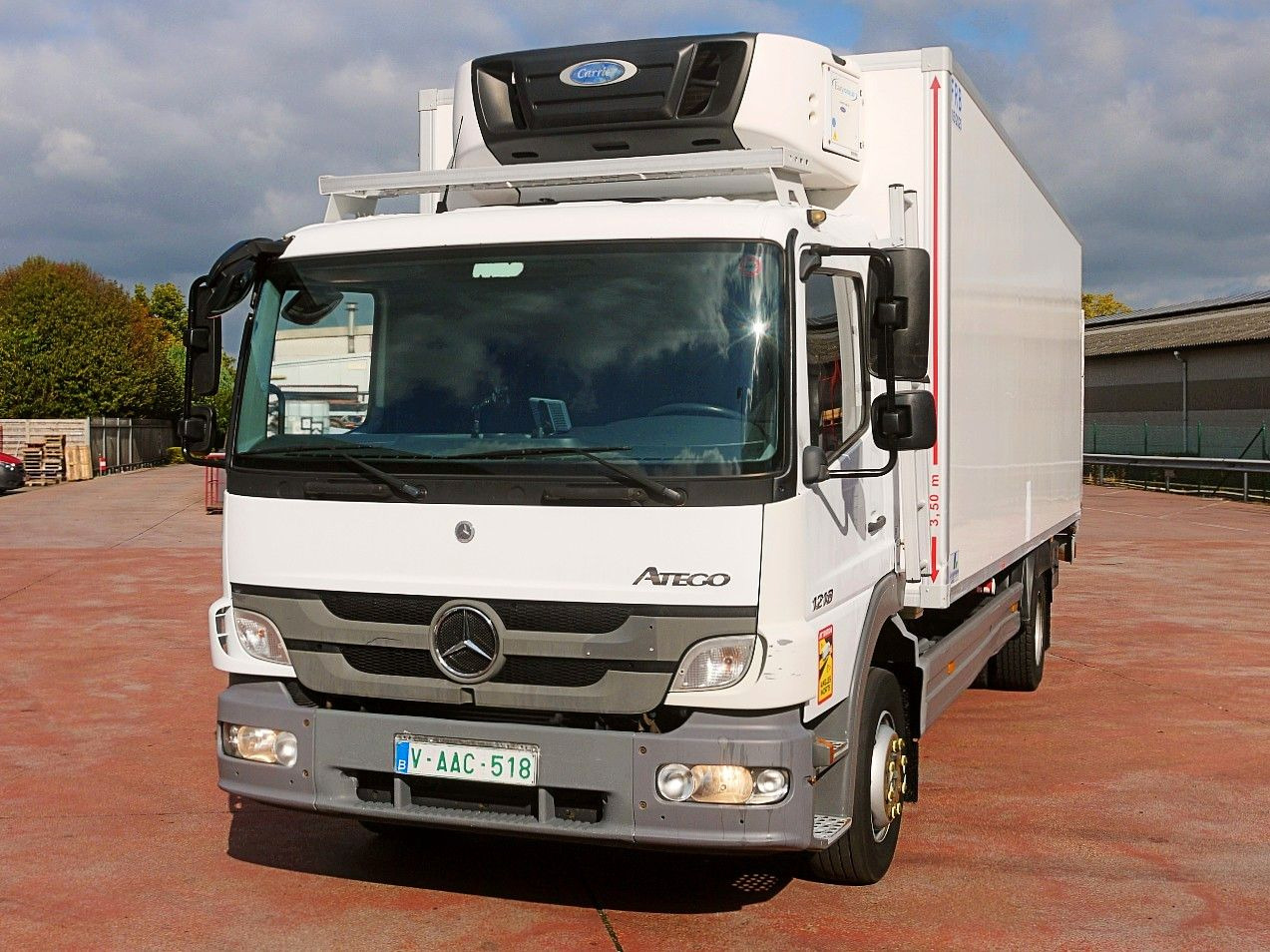 Mercedes-Benz 1218 ATEGO KUHLKOFFER CARRIER SUPRA 550 LBW - Camion frigorifique: photos 5 Mercedes-Benz 1218 ATEGO KUHLKOFFER CARRIER SUPRA 550 LBW - Camion frigorifique: photos 5