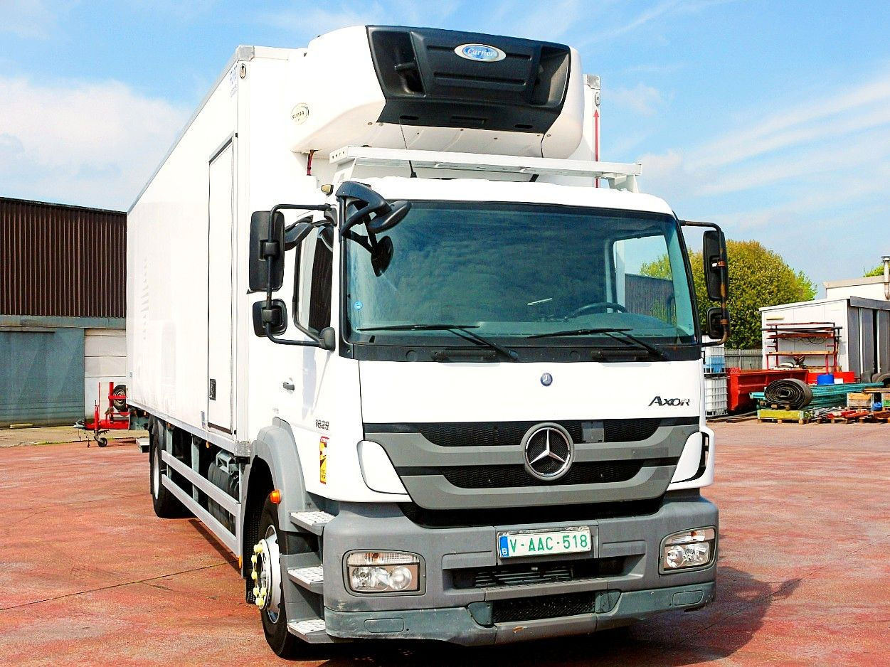 Mercedes-Benz 1829 AXOR KUHLKOFFER CARRIER SUPRA 950 MULTI A/C - Camion frigorifique: photos 1 Mercedes-Benz 1829 AXOR KUHLKOFFER CARRIER SUPRA 950 MULTI A/C - Camion frigorifique: photos 1