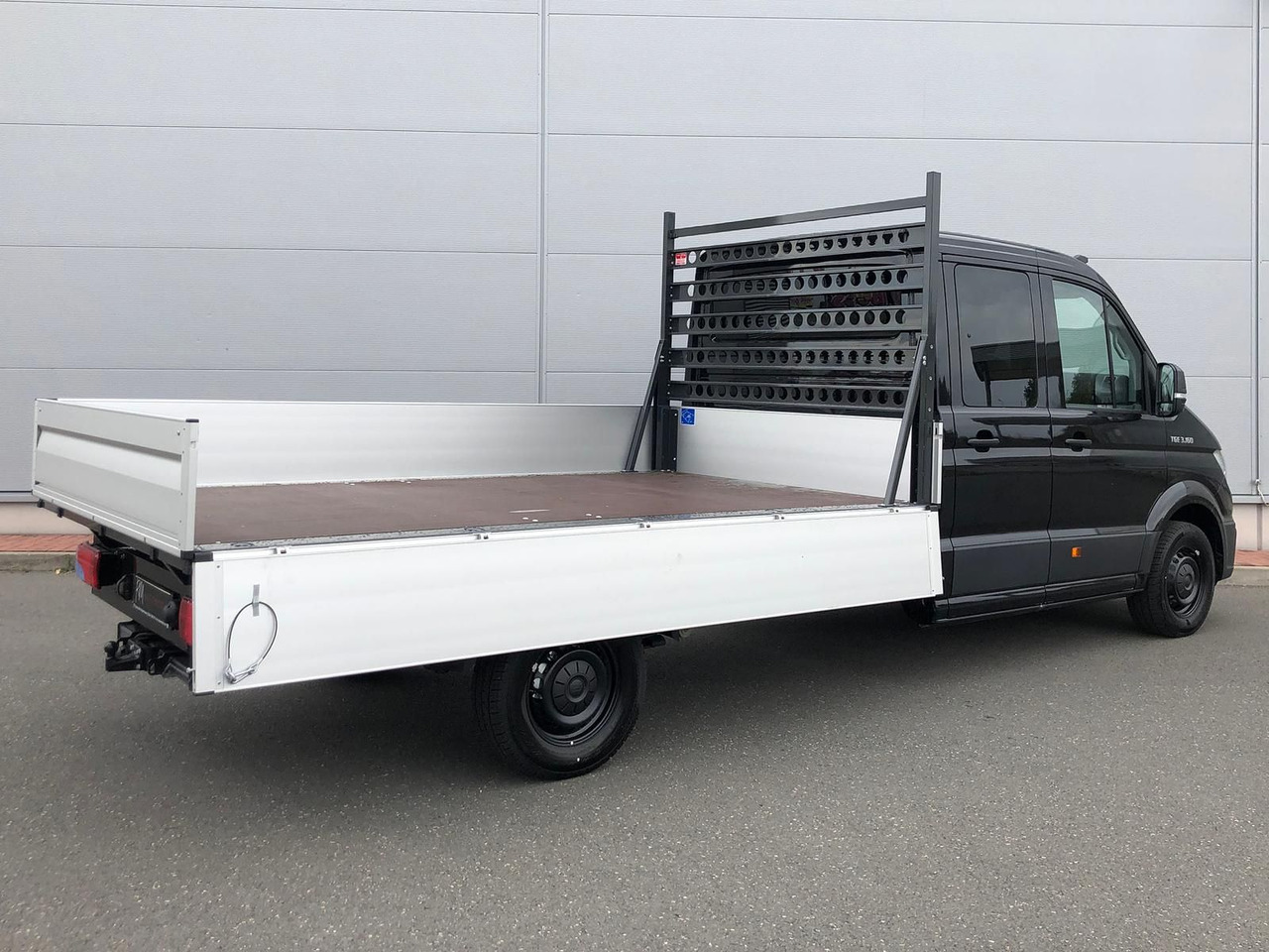 Utilitaire plateau, Utilitaire double cabine MAN TGE 3.160 Pritsche DOKA LR HECK AHK 3.5t ACC NAV: photos 32