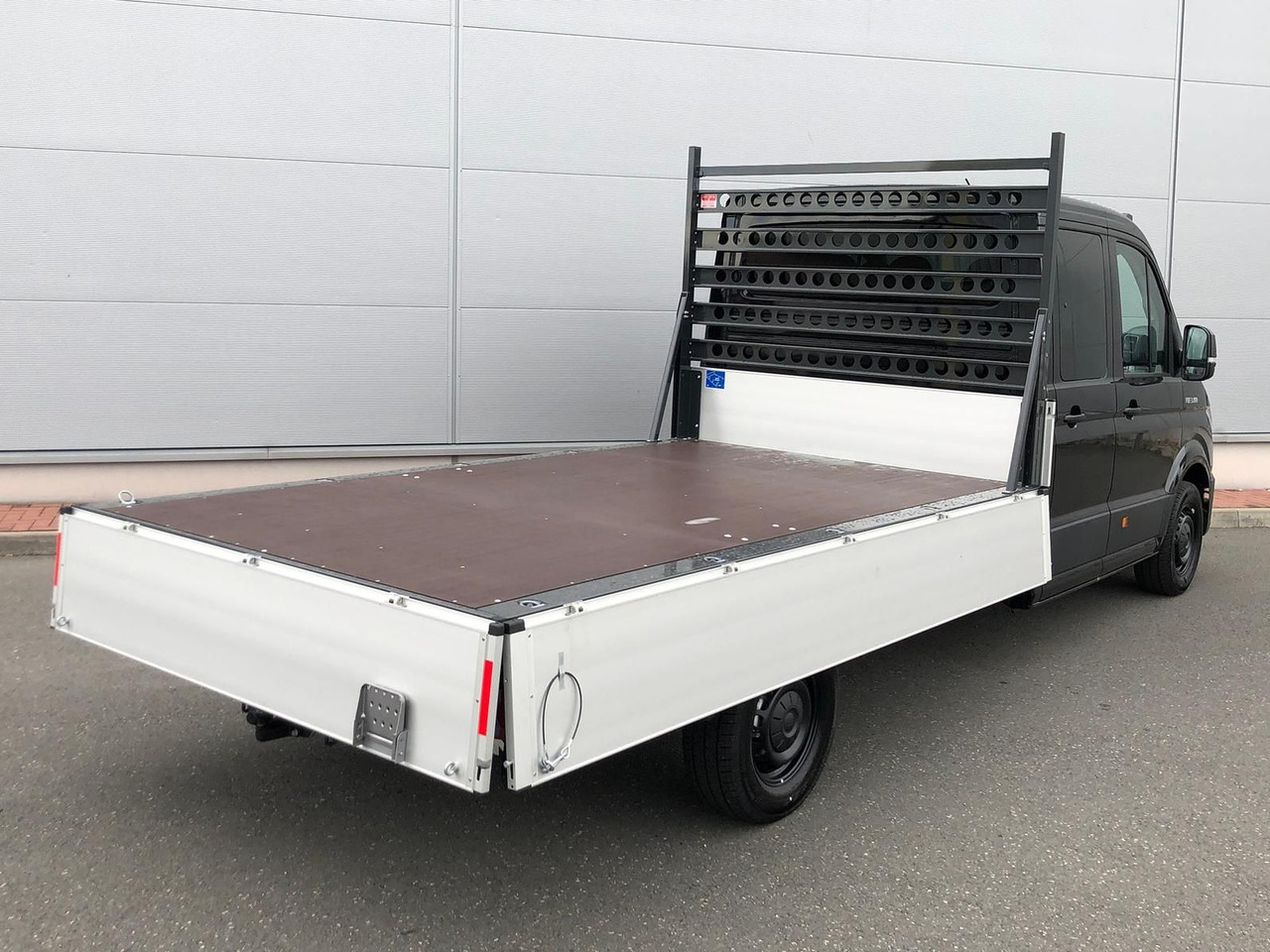 Utilitaire plateau, Utilitaire double cabine MAN TGE 3.160 Pritsche DOKA LR HECK AHK 3.5t ACC NAV: photos 10