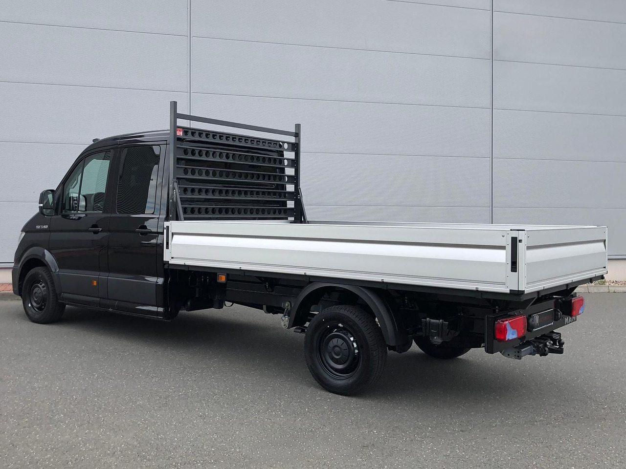 Utilitaire plateau, Utilitaire double cabine MAN TGE 3.160 Pritsche DOKA LR HECK AHK 3.5t ACC NAV: photos 8