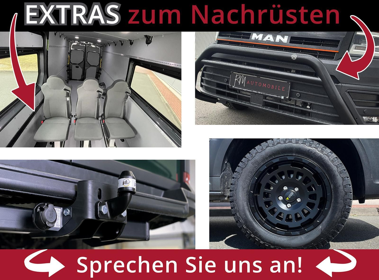 Voiture MAN TGE 3.180 Pritsche DOKA LR KAMERA AHK SITZHZ: photos 35