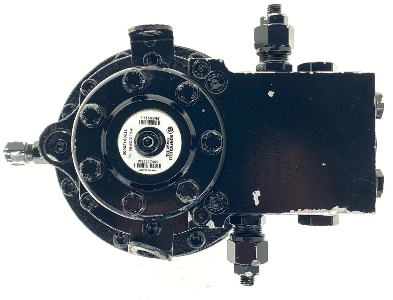 Bonfiglioli Schwenkantrieb Typ:7T01A1GFXDEXS015A7.203AE1 and Bonfiglioli Hydraulikmotor Typ:MGSD/OMRS 125. - Moteur de rotation pour Engins de chantier: photos 5 Bonfiglioli Schwenkantrieb Typ:7T01A1GFXDEXS015A7.203AE1 and Bonfiglioli Hydraulikmotor Typ:MGSD/OMRS 125. - Moteur de rotation pour Engins de chantier: photos 5