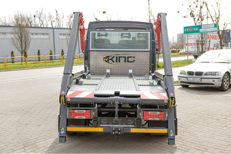 Iveco Daily 70C18 + KING Bramowiec / Skiploader / Absetzkipper - Camion multibenne: photos 4 Iveco Daily 70C18 + KING Bramowiec / Skiploader / Absetzkipper - Camion multibenne: photos 4