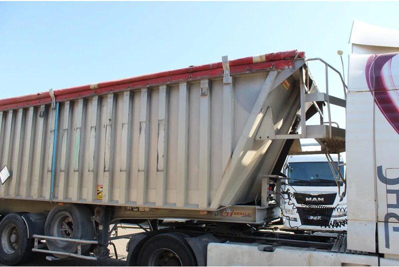 GENERAL TRAILERS * 3AXLE * FULL ALUMINIUM * 40 Cub. * - Semi-remorque benne: photos 5 GENERAL TRAILERS * 3AXLE * FULL ALUMINIUM * 40 Cub. * - Semi-remorque benne: photos 5