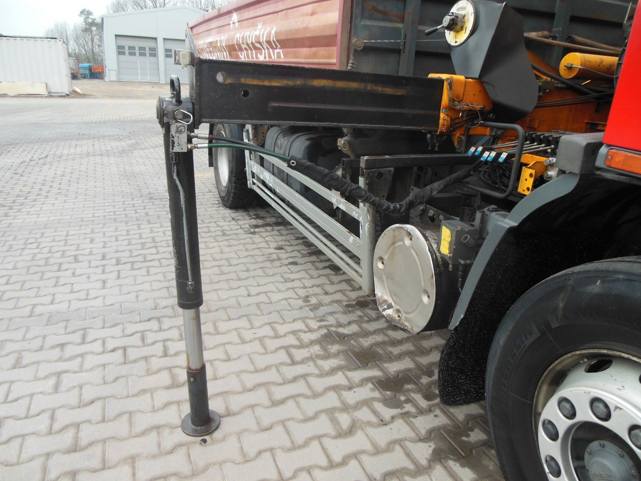 Camion benne, Camion grue neuf DAF CF 65.240,KRAN EFFER 110/2S,MANUELL,BLATT,1 HAND: photos 18