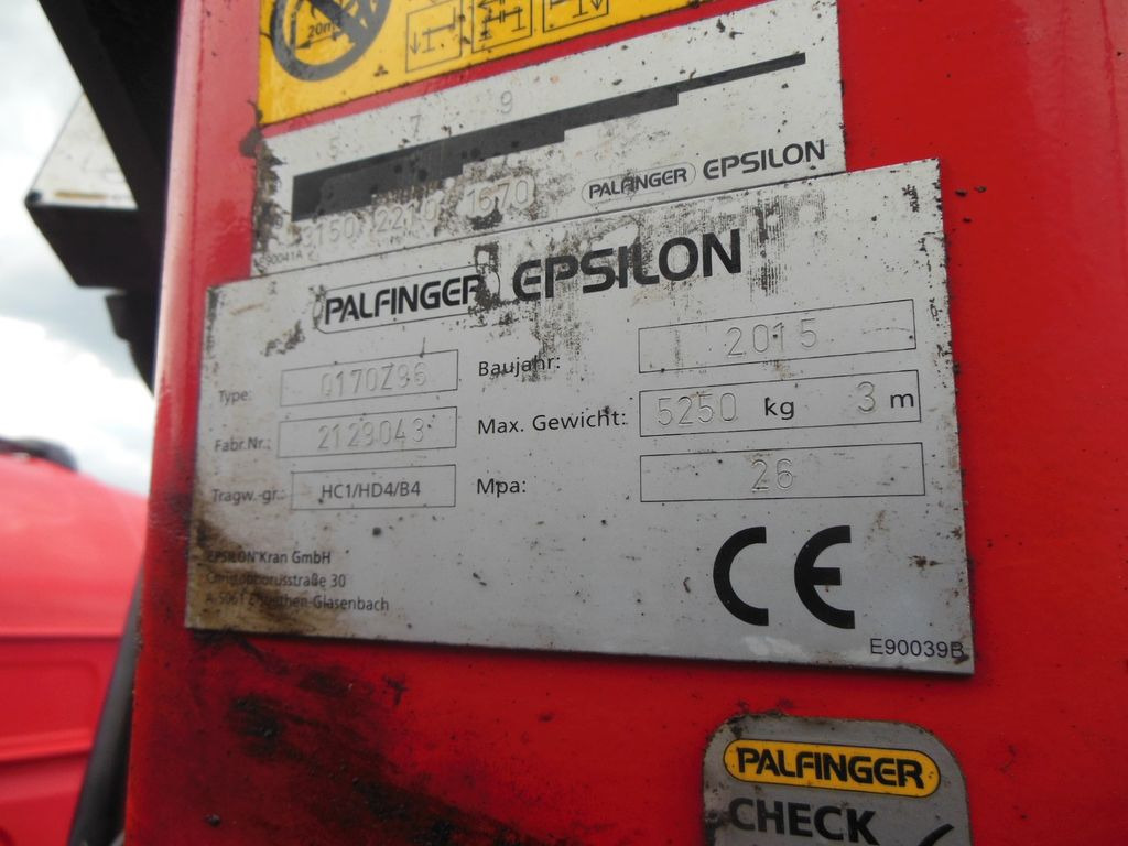 Camion grumier, Camion grue Scania R450,6X4, EPSILON 170+AUFLIEGER UMIKOV TELESKOP: photos 10 Camion grumier, Camion grue Scania R450,6X4, EPSILON 170+AUFLIEGER UMIKOV TELESKOP: photos 10