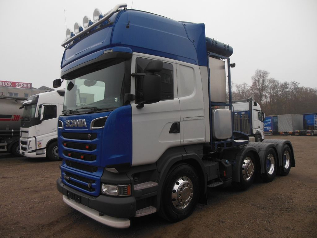 Scania R580, V8, 8X4, 164.000 KG, TOP STAND!!! - Tracteur routier: photos 2 Scania R580, V8, 8X4, 164.000 KG, TOP STAND!!! - Tracteur routier: photos 2