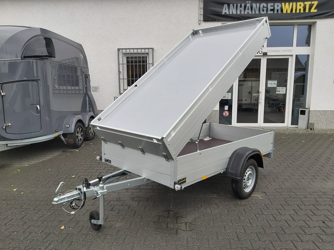 ALUBOXX Deckelanhänger GT 750 HT 251x126x48cm (S) 750kg - Remorque voiture: photos 1 ALUBOXX Deckelanhänger GT 750 HT 251x126x48cm (S) 750kg - Remorque voiture: photos 1