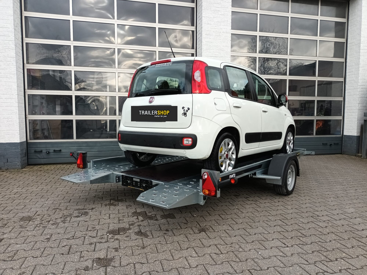 Martz Kleinfahrzeug Multi Tieflader 350x180cm 1800kg 100km/H - Remorque porte engin: photos 1 Martz Kleinfahrzeug Multi Tieflader 350x180cm 1800kg 100km/H - Remorque porte engin: photos 1