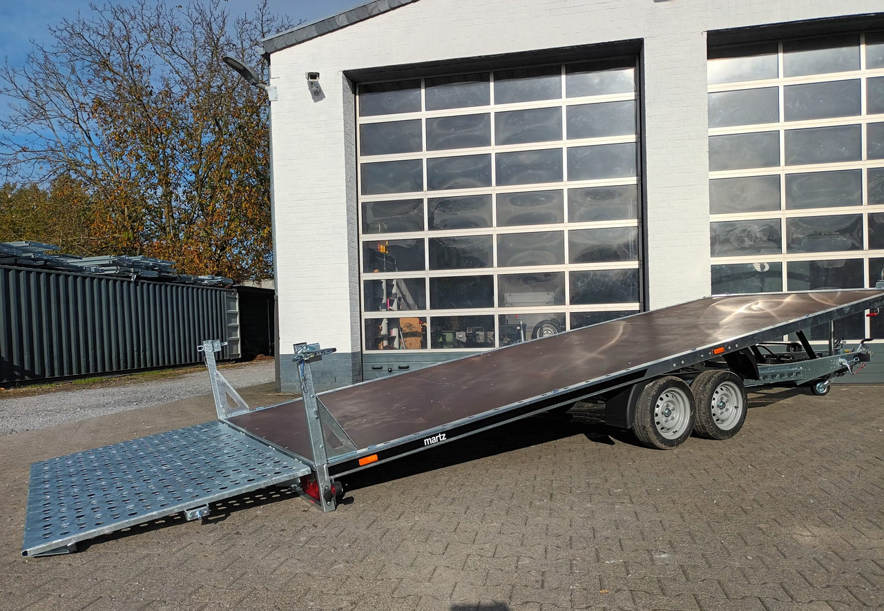 Martz Universal GT KIPP 600/2 S 600x210cm ankippbar Heckklappe Winde 13" 3500kg - Remorque porte engin: photos 1 Martz Universal GT KIPP 600/2 S 600x210cm ankippbar Heckklappe Winde 13" 3500kg - Remorque porte engin: photos 1
