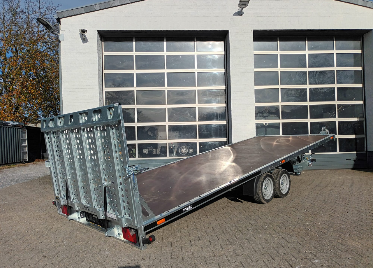 Martz Universal GT KIPP 600/2 S 600x210cm ankippbar Heckklappe Winde 13" 3500kg - Remorque porte engin: photos 4 Martz Universal GT KIPP 600/2 S 600x210cm ankippbar Heckklappe Winde 13" 3500kg - Remorque porte engin: photos 4