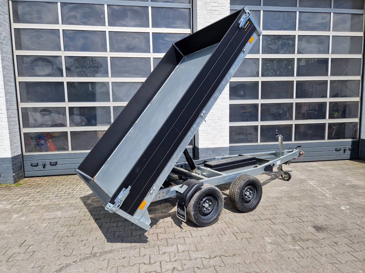 Remorque benne Saris Kipper K1 276 170 2700 2 E 276x170x30cm Elektro black Edition 13" 2700kg Januar Aktion: photos 7