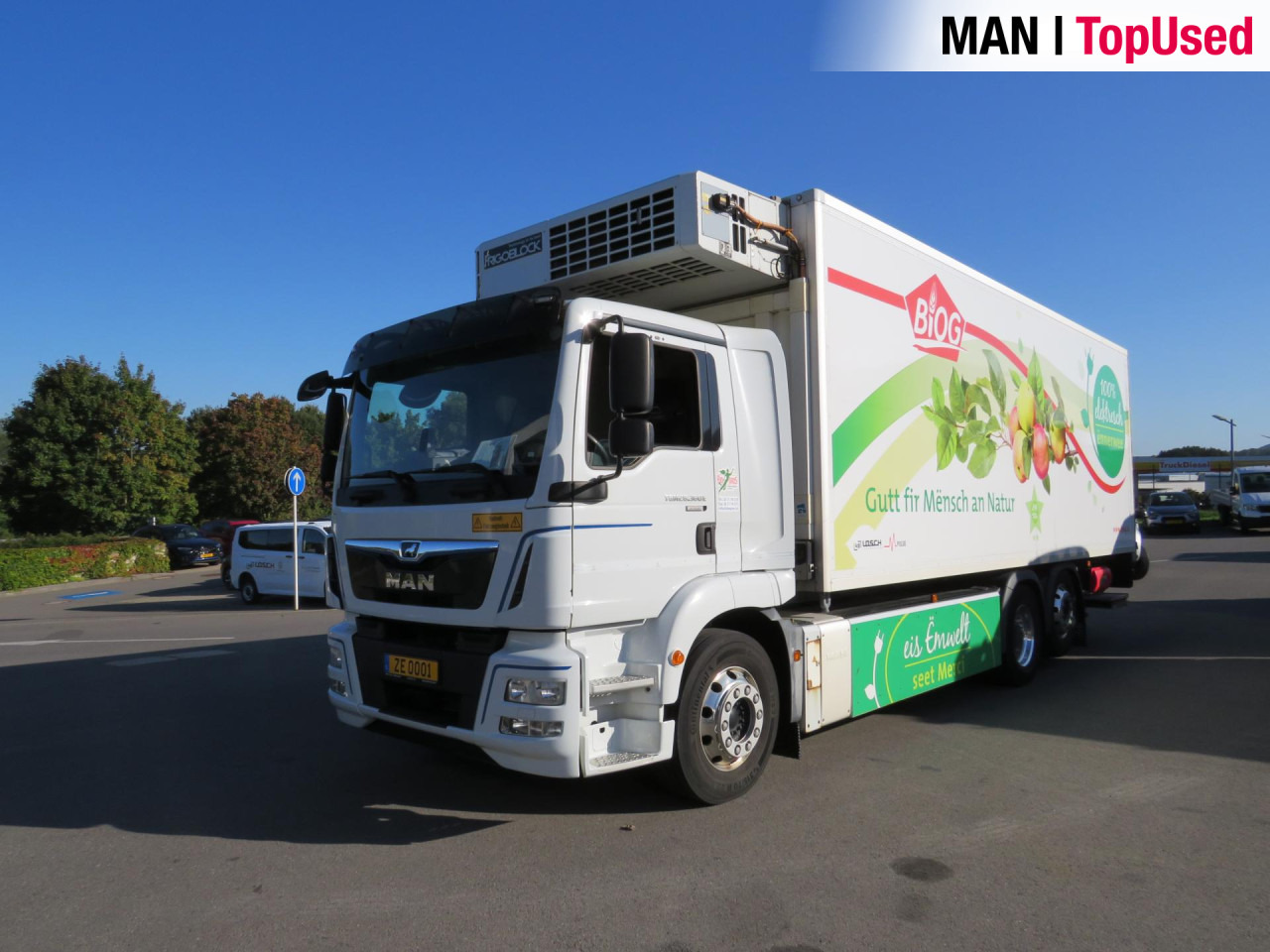 MAN eTGM 26.360 E 6X2-4 LL Kühlkoffer Klima Luftfeder - Camion frigorifique, Camion électrique: photos 1 MAN eTGM 26.360 E 6X2-4 LL Kühlkoffer Klima Luftfeder - Camion frigorifique, Camion électrique: photos 1