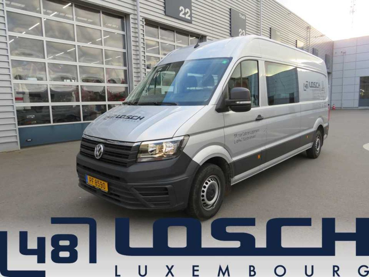 Volkswagen Crafter 35 L4H3 Doka Kasten Volkswagen Crafter 35 L4H3 Doka Kasten Klima AHK Navi ZV - Fourgon utilitaire, Utilitaire double cabine: photos 1 Volkswagen Crafter 35 L4H3 Doka Kasten Volkswagen Crafter 35 L4H3 Doka Kasten Klima AHK Navi ZV - Fourgon utilitaire, Utilitaire double cabine: photos 1