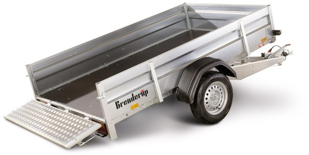 Brenderup 2260WSB1300 Stahl, 1,3 to. kippbar, 2580x1530x400mm - Remorque voiture: photos 1 Brenderup 2260WSB1300 Stahl, 1,3 to. kippbar, 2580x1530x400mm - Remorque voiture: photos 1