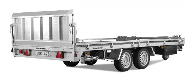 Brenderup 6420 Alu, 64203500, Hochlader kippbar 3,5 t. 4080x2050x100mm - Remorque voiture: photos 5 Brenderup 6420 Alu, 64203500, Hochlader kippbar 3,5 t. 4080x2050x100mm - Remorque voiture: photos 5