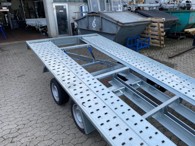 Remorque porte-voitures neuf Brenderup Autotransportanhänger AT2500HBTB 2,5 to. 3950 x 2000 mm: photos 6