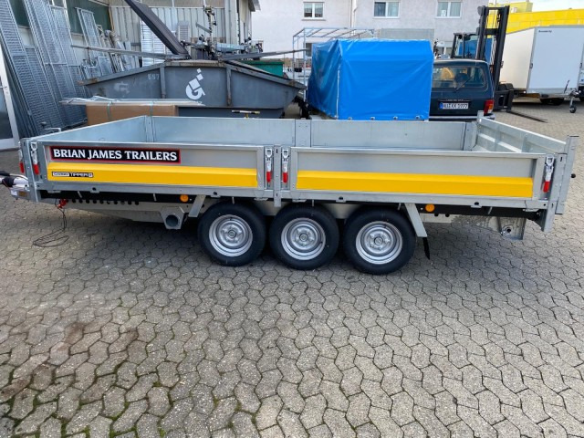 Remorque benne neuf Brian James Cargo Tipper Heckkipper 3-achs, 526-3620-35-3-12, 3600 x 2000 x 300 mm, 3,5 to.: photos 9