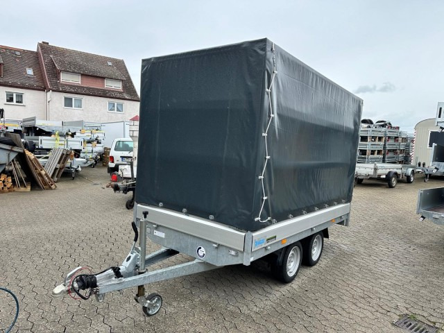 Hapert Azure H-2 Hochlader 3050 x 1600 x 300 mm, mit Plane 180 cm anthrazit ZG 2,0 to. - Remorque voiture: photos 5 Hapert Azure H-2 Hochlader 3050 x 1600 x 300 mm, mit Plane 180 cm anthrazit ZG 2,0 to. - Remorque voiture: photos 5