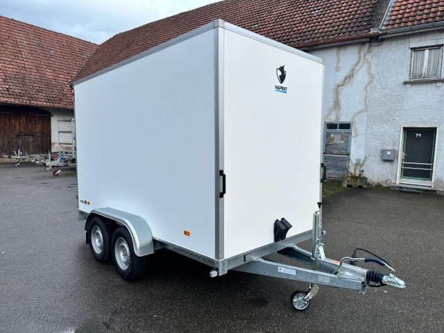 Hapert Sapphire L-2 350x180x210cm, ZG 2,7 to., Koffer Türe - Remorque fourgon: photos 1 Hapert Sapphire L-2 350x180x210cm, ZG 2,7 to., Koffer Türe - Remorque fourgon: photos 1