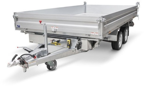 Remorque benne neuf Humbaur 3-Seitenkipper HTK 3000.37 Alu, 3630 x 1850 x 350 mm, 3,0 to.: photos 6