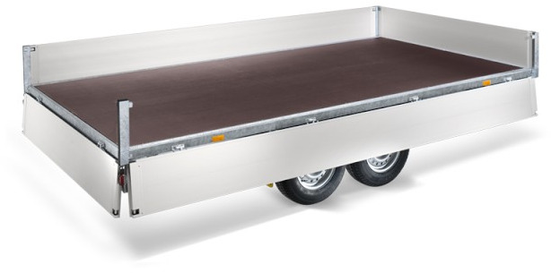 Humbaur HT 254118 Hochlader 2,5 to. 4100 x 1850 x 350 mm - Remorque voiture: photos 2 Humbaur HT 254118 Hochlader 2,5 to. 4100 x 1850 x 350 mm - Remorque voiture: photos 2