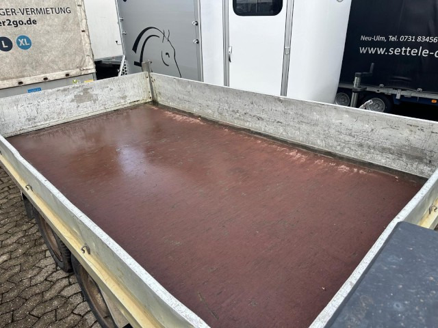 Humbaur HTK 2500.31, 3140 x 1700 x 340 mm mit AkkuFlex Pumpe - Remorque benne: photos 4 Humbaur HTK 2500.31, 3140 x 1700 x 340 mm mit AkkuFlex Pumpe - Remorque benne: photos 4
