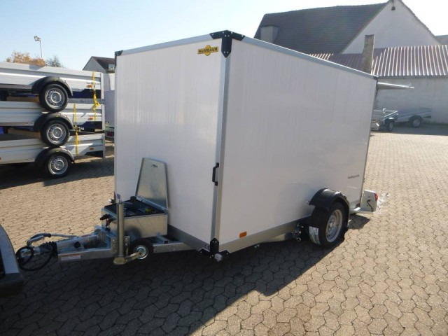 Humbaur Koffer Absenkanhänger mit E-Pumpe HKT 183117-18P, 100 km/h 1,8 t. 3100 x 1765 x 1800 mm - Remorque fourgon: photos 4 Humbaur Koffer Absenkanhänger mit E-Pumpe HKT 183117-18P, 100 km/h 1,8 t. 3100 x 1765 x 1800 mm - Remorque fourgon: photos 4