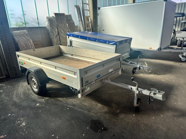 Unsinn Tieflader Alu, 2500 x 1400 x 350 mm, 0,75 to. - Remorque voiture: photos 1 Unsinn Tieflader Alu, 2500 x 1400 x 350 mm, 0,75 to. - Remorque voiture: photos 1