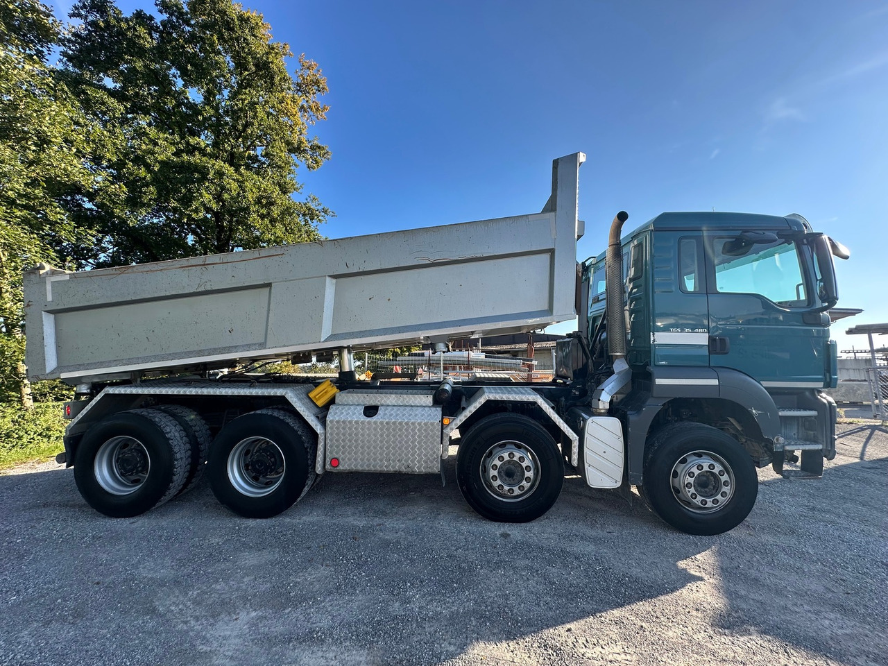 MAN 35.480 8x4 Moser - Camion benne: photos 3 MAN 35.480 8x4 Moser - Camion benne: photos 3