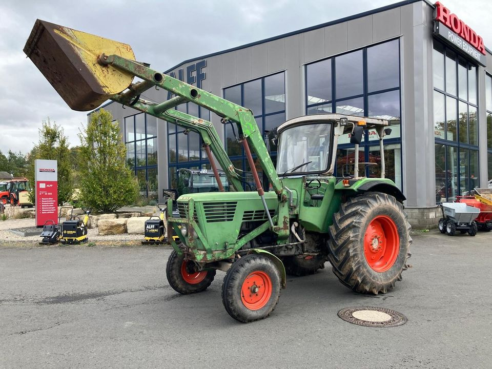 Tracteur agricole Deutz D6006 mit Frontlader Oldtimer: photos 1