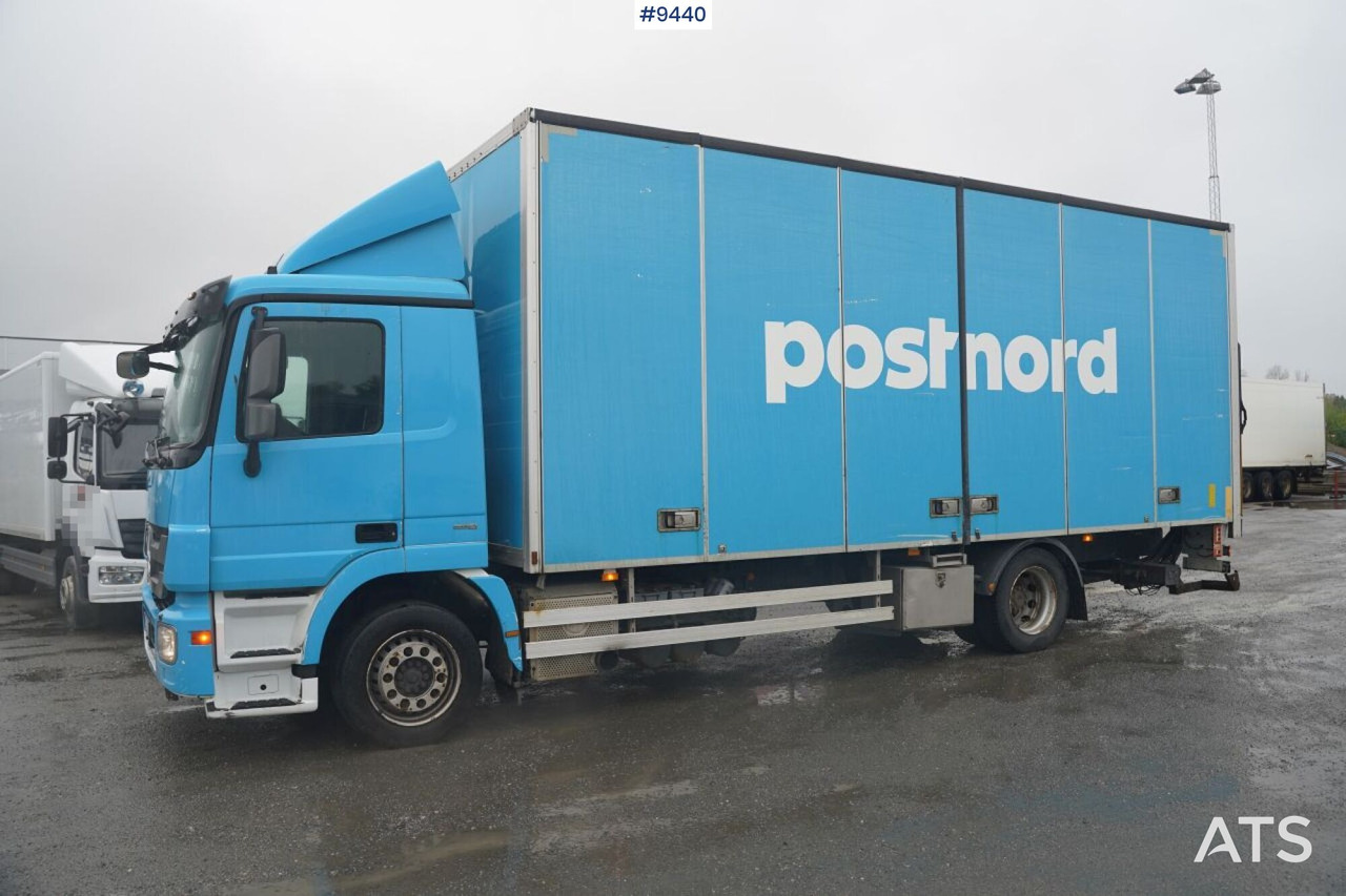 Box truck Mercedes Benz Actros (See Video) - Camion fourgon: photos 1 Box truck Mercedes Benz Actros (See Video) - Camion fourgon: photos 1