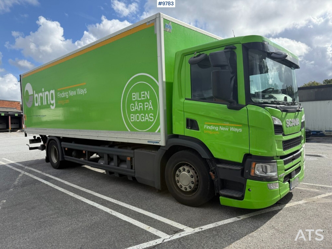 Box truck Scania P280 gas-powered - Camion fourgon: photos 2 Box truck Scania P280 gas-powered - Camion fourgon: photos 2