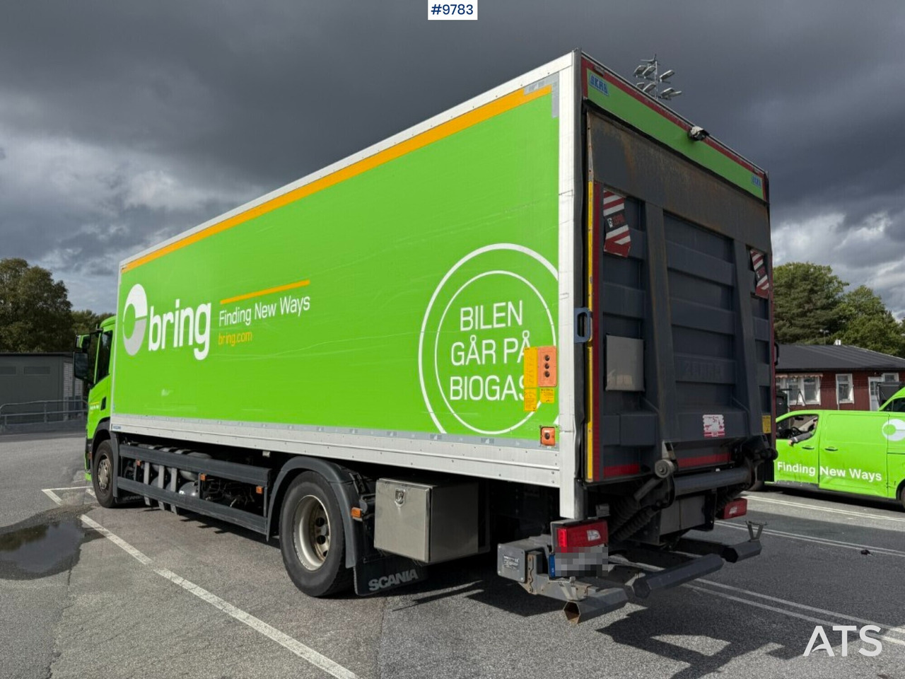 Box truck Scania P280 gas-powered - Camion fourgon: photos 3 Box truck Scania P280 gas-powered - Camion fourgon: photos 3