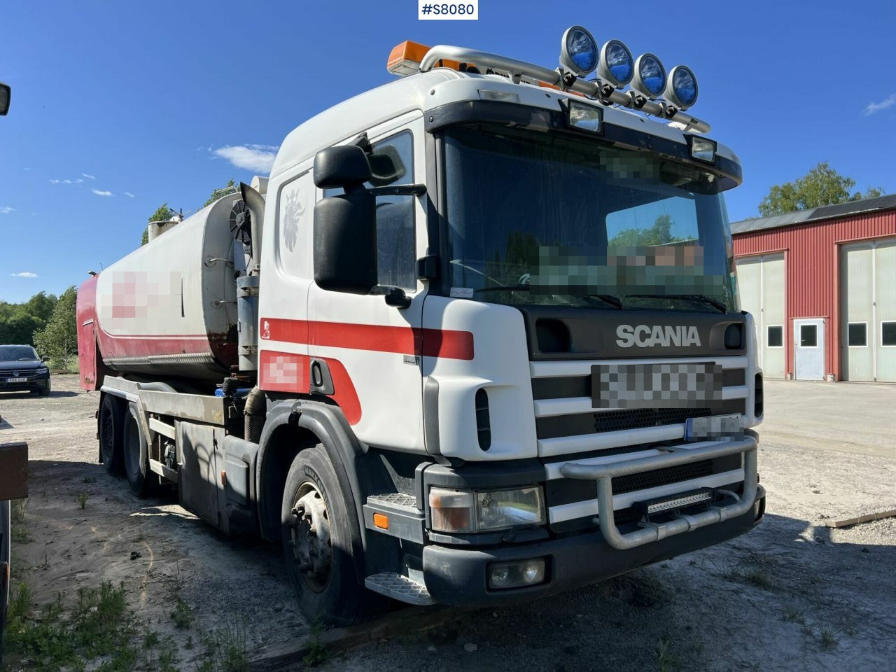 Combi / Suction truck Scania P114 - Camion hydrocureur: photos 1 Combi / Suction truck Scania P114 - Camion hydrocureur: photos 1