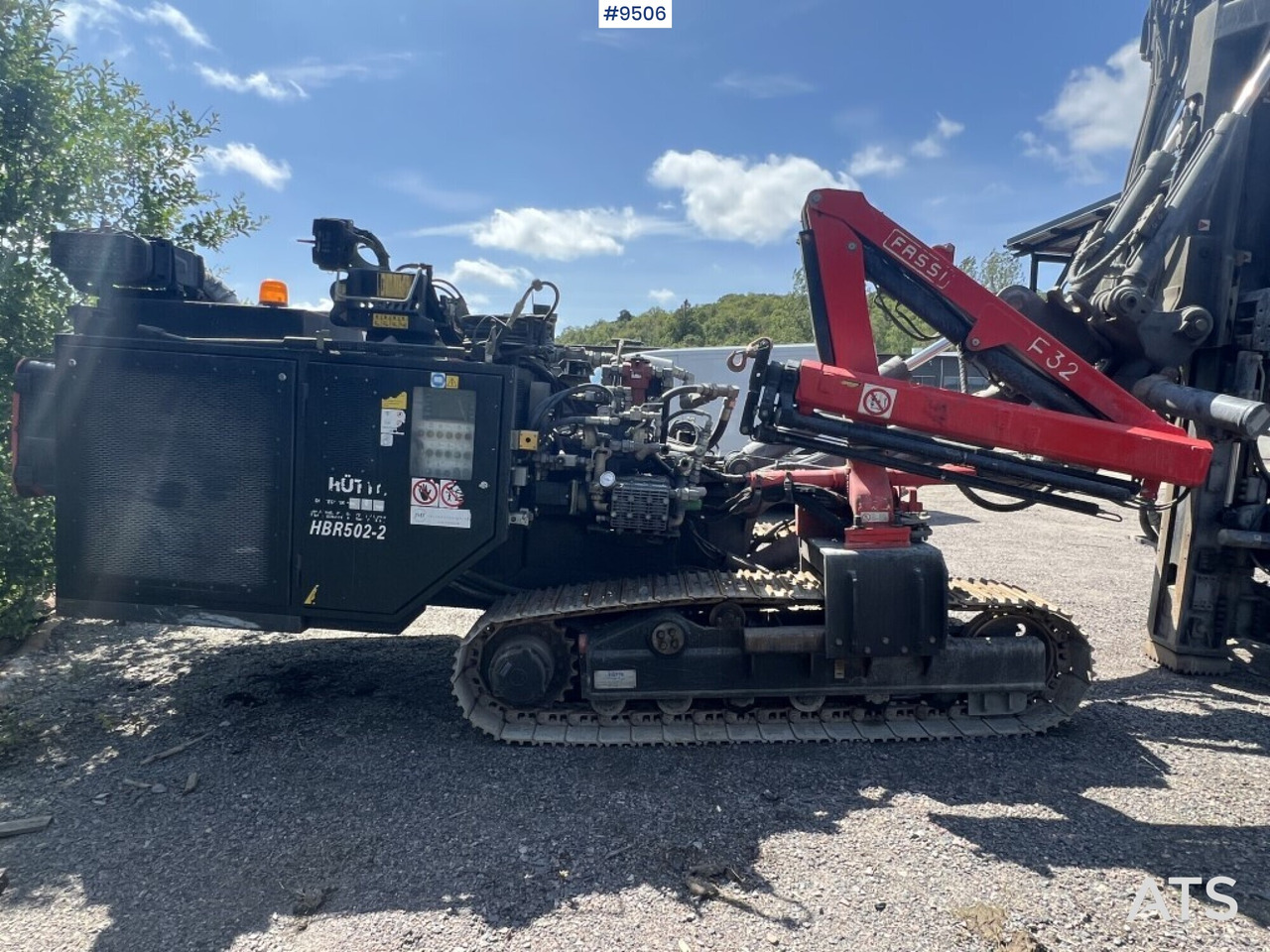 Foreuse Drill rig Hütte with Fassi F32 crane: photos 10