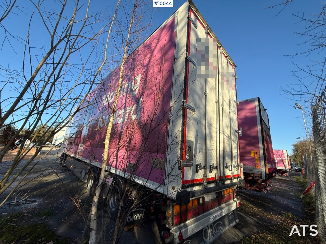 Ekeri S8-D cabinet trailer with opening side - Remorque fourgon: photos 3 Ekeri S8-D cabinet trailer with opening side - Remorque fourgon: photos 3