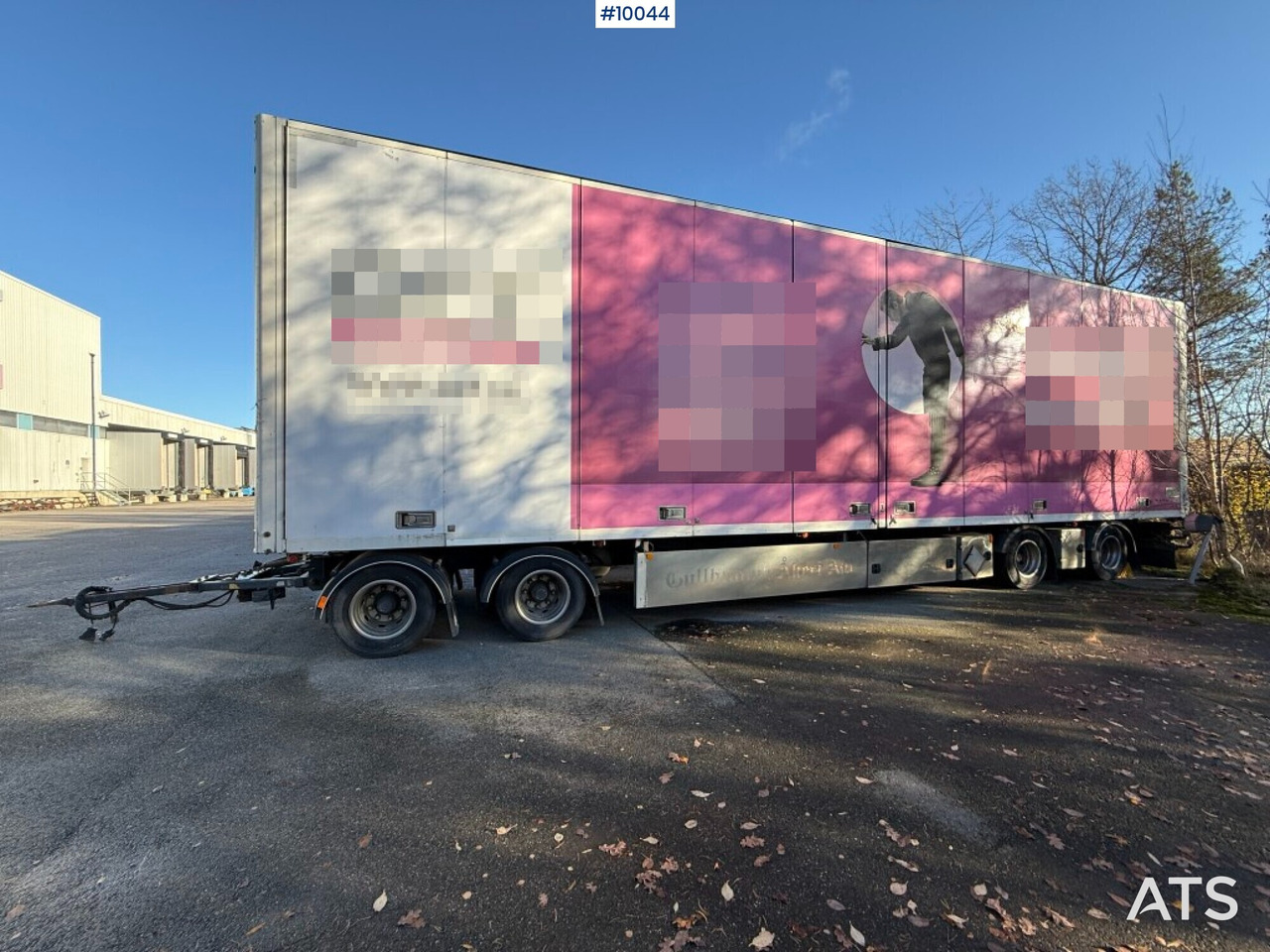 Ekeri S8-D cabinet trailer with opening side - Remorque fourgon: photos 2 Ekeri S8-D cabinet trailer with opening side - Remorque fourgon: photos 2