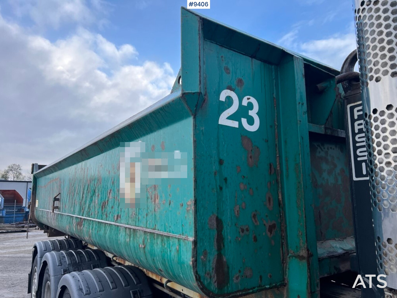 Flatbed CMT OPT214 (VIDEO) - Benne ampliroll: photos 4 Flatbed CMT OPT214 (VIDEO) - Benne ampliroll: photos 4